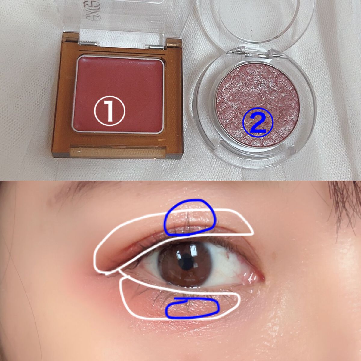 ルックアット マイアイジュエル/ETUDE/単色アイシャドウを使ったクチコミ（2枚目）