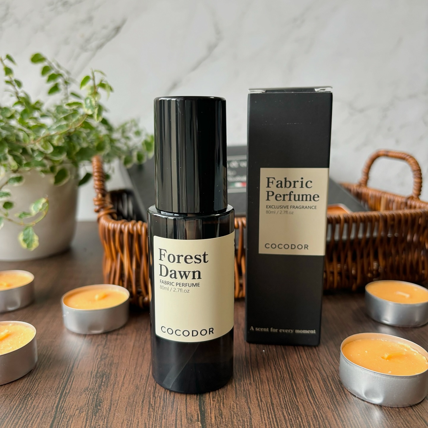 Fabric Perfume フォレストダウンの香り/COCODOR/ルームフレグランスを使ったクチコミ（2枚目）