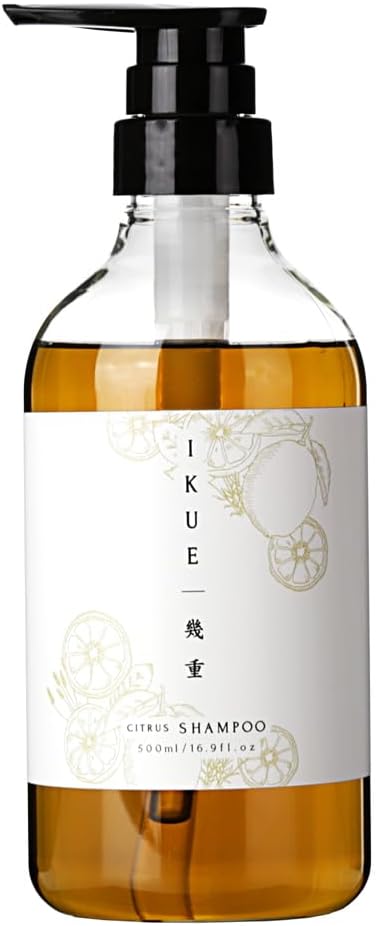 IKUE | 幾重 シャンプー&トリートメント フレッシュシトラス シャンプーボトル(500ml)
