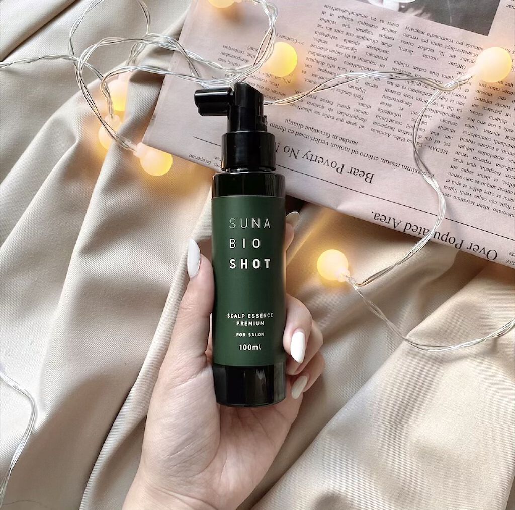 SUNAスカルプエッセンス ダブルブラック/SUNA BIOSHOT/頭皮ローションを使ったクチコミ（1枚目）