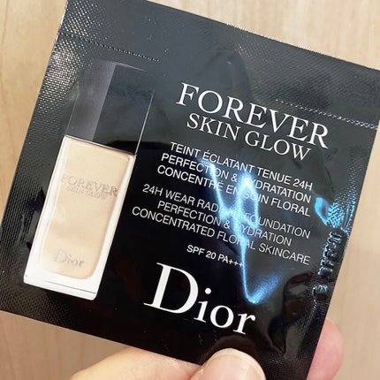 ディオールスキン フォーエヴァー フルイド グロウ/Dior/リキッドファンデーションを使ったクチコミ(1枚目)