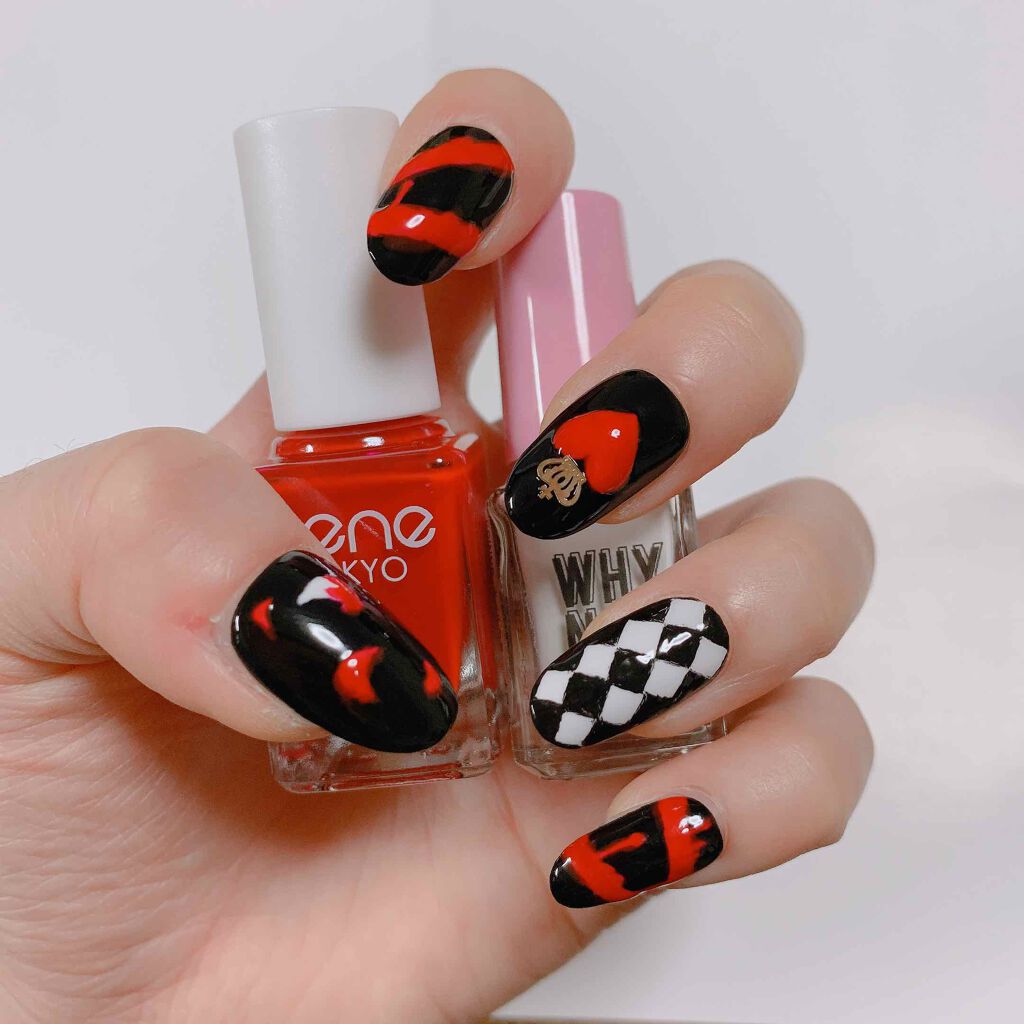 gene TOKYO ネイル/DAISO/マニキュアを使ったクチコミ(3枚目)