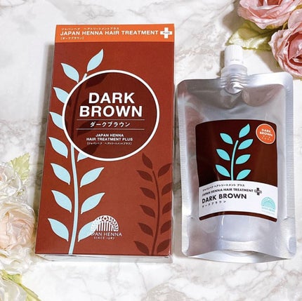 ジャパンヘナ ヘアトリートメント プラス/ジャパンヘナ/ヘアカラーを使ったクチコミ(1枚目)