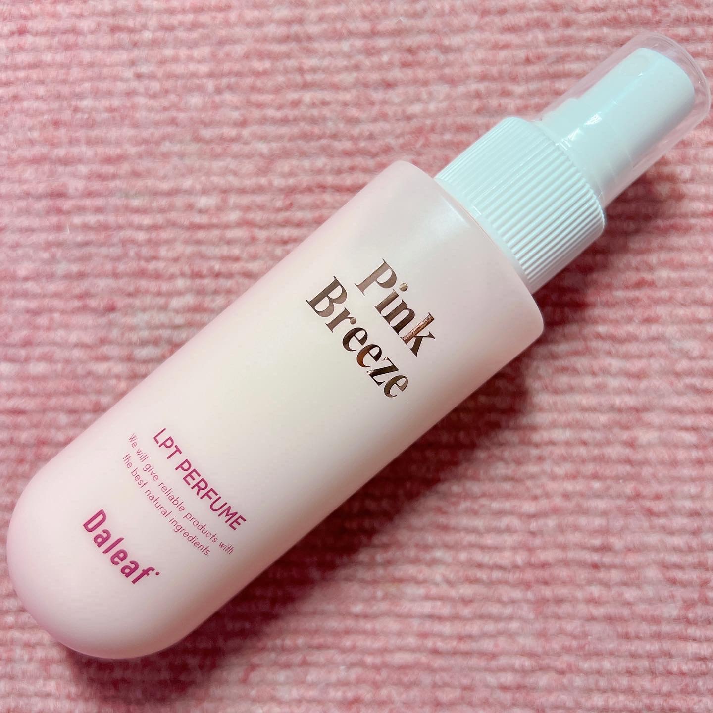 パフュームヘアパックインミスト Pink Breeze/Daleaf/アウトバストリートメントを使ったクチコミ（1枚目）