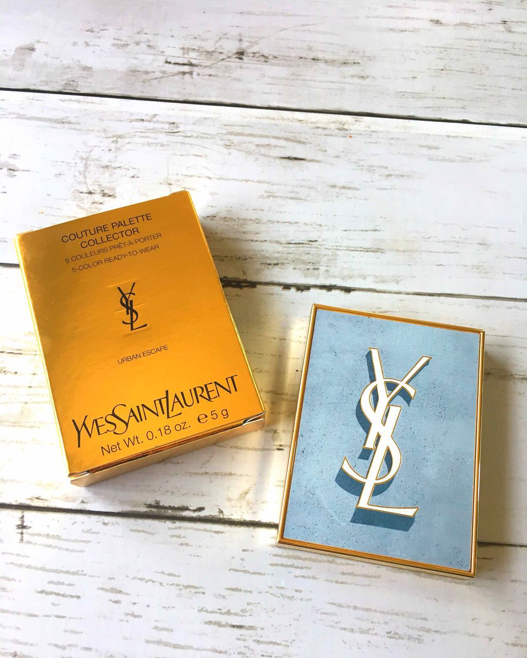 パレット アーバンエスケープ/YVES SAINT LAURENT BEAUTE/アイシャドウパレットを使ったクチコミ（1枚目）