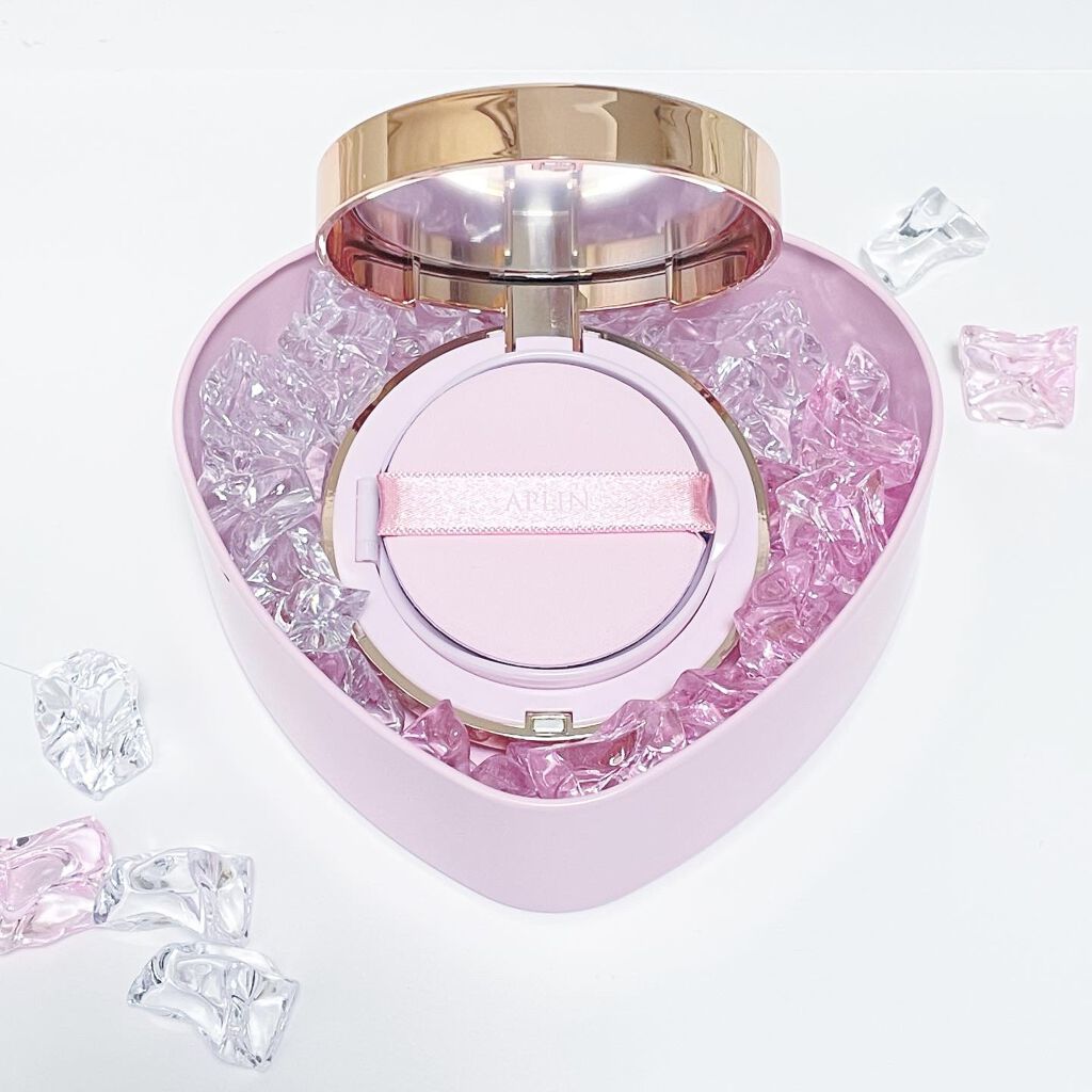 ピンクティーツリーカバークッション/APLIN/クッションファンデーションを使ったクチコミ（1枚目）