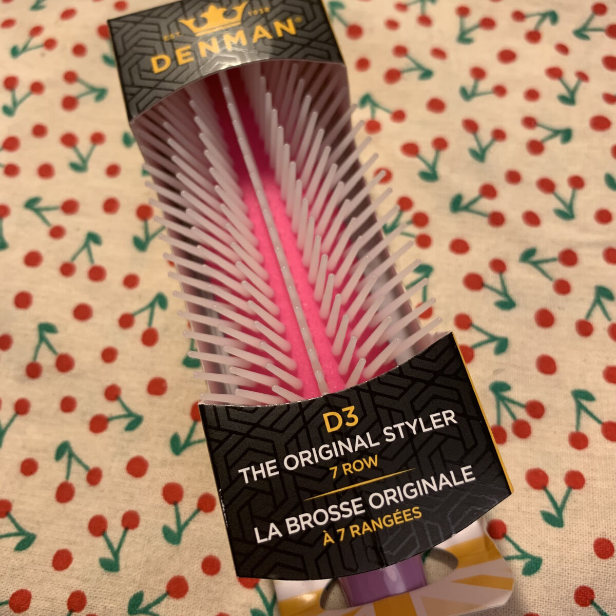 デンマンブラシ D4/DENMAN/ヘアブラシを使ったクチコミ（1枚目）