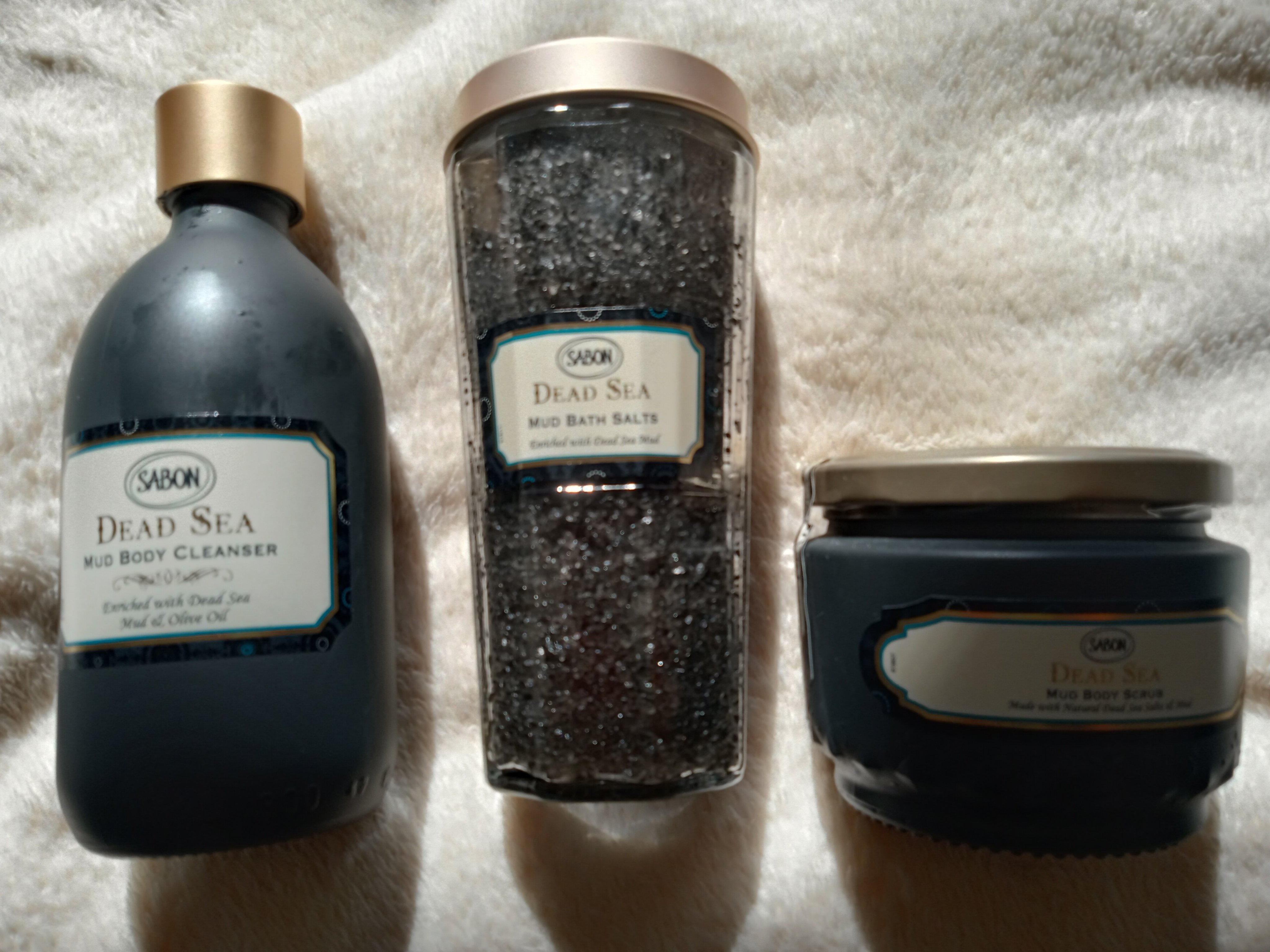 ブラック ボディスクラブ デッドシー/SABON/ボディスクラブを使ったクチコミ（1枚目）