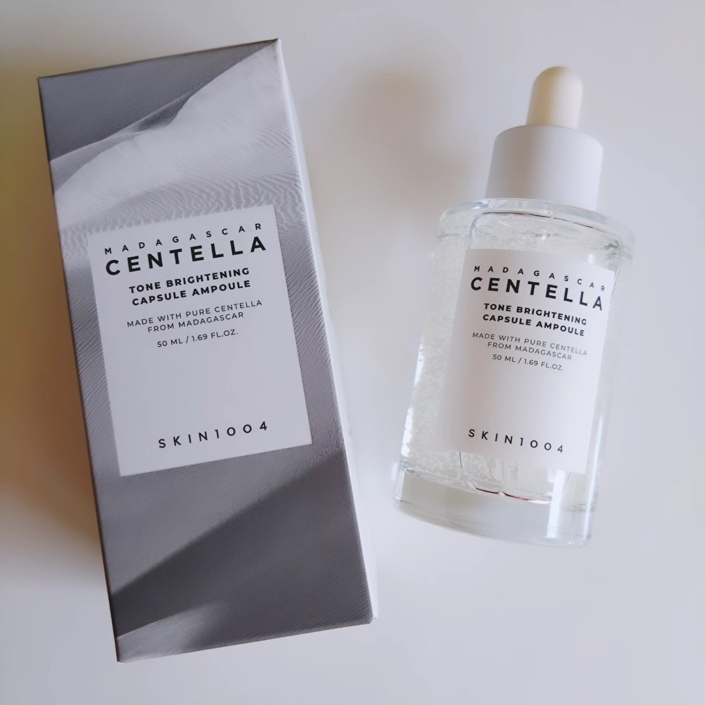 トーンブライトニング カプセルアンプル/SKIN1004/美容液を使ったクチコミ（1枚目）