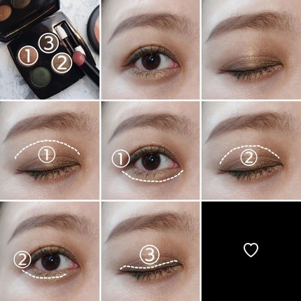 レ キャトル オンブル 318 ブラーリー グリーン/CHANEL/アイシャドウパレットの画像