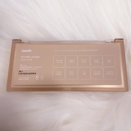 MDショールモーメント アイシャドウパレット/mude/アイシャドウパレットを使ったクチコミ(2枚目)