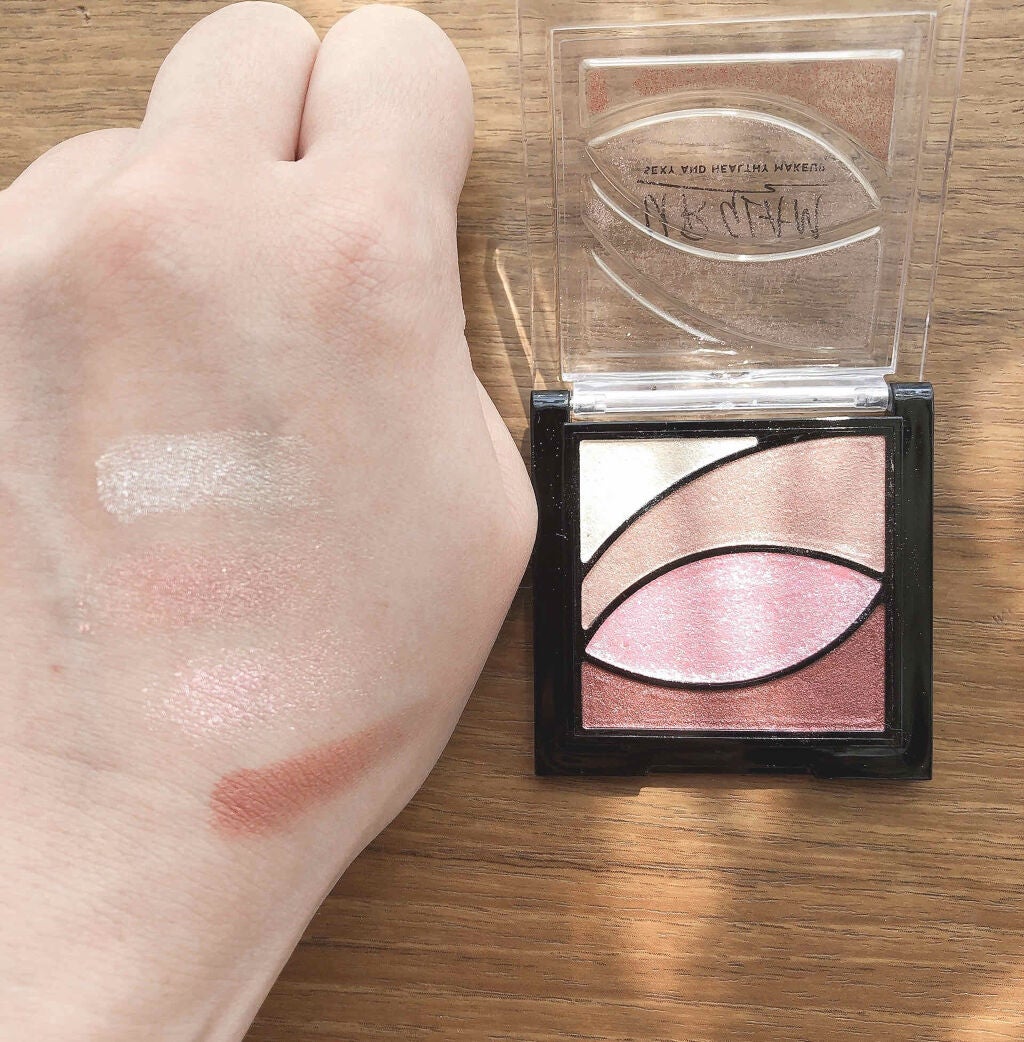 UR GLAM VELVET EYE COLOR PALETTE/U R GLAM/アイシャドウパレットを使ったクチコミ(3枚目)