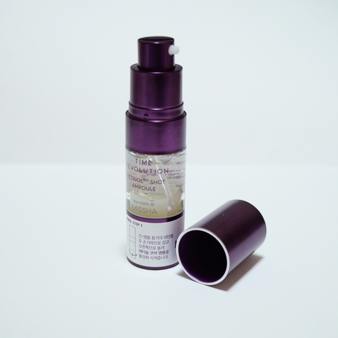 ミシャ タイムレボリューション レチ500ショット美容液/MISSHA/美容液を使ったクチコミ（2枚目）