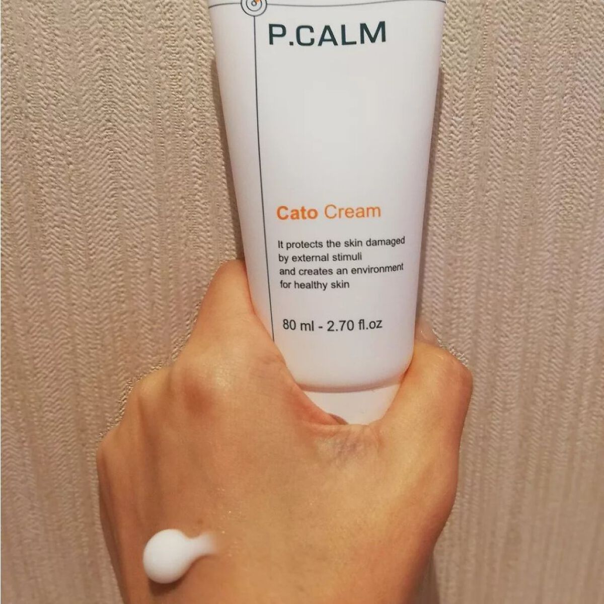 カトクリーム/P.CALM/フェイスクリームを使ったクチコミ(5枚目)