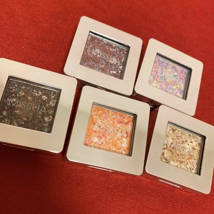 グリッタープリズム シャドウ/MISSHA/グリッターを使ったクチコミ(1枚目)