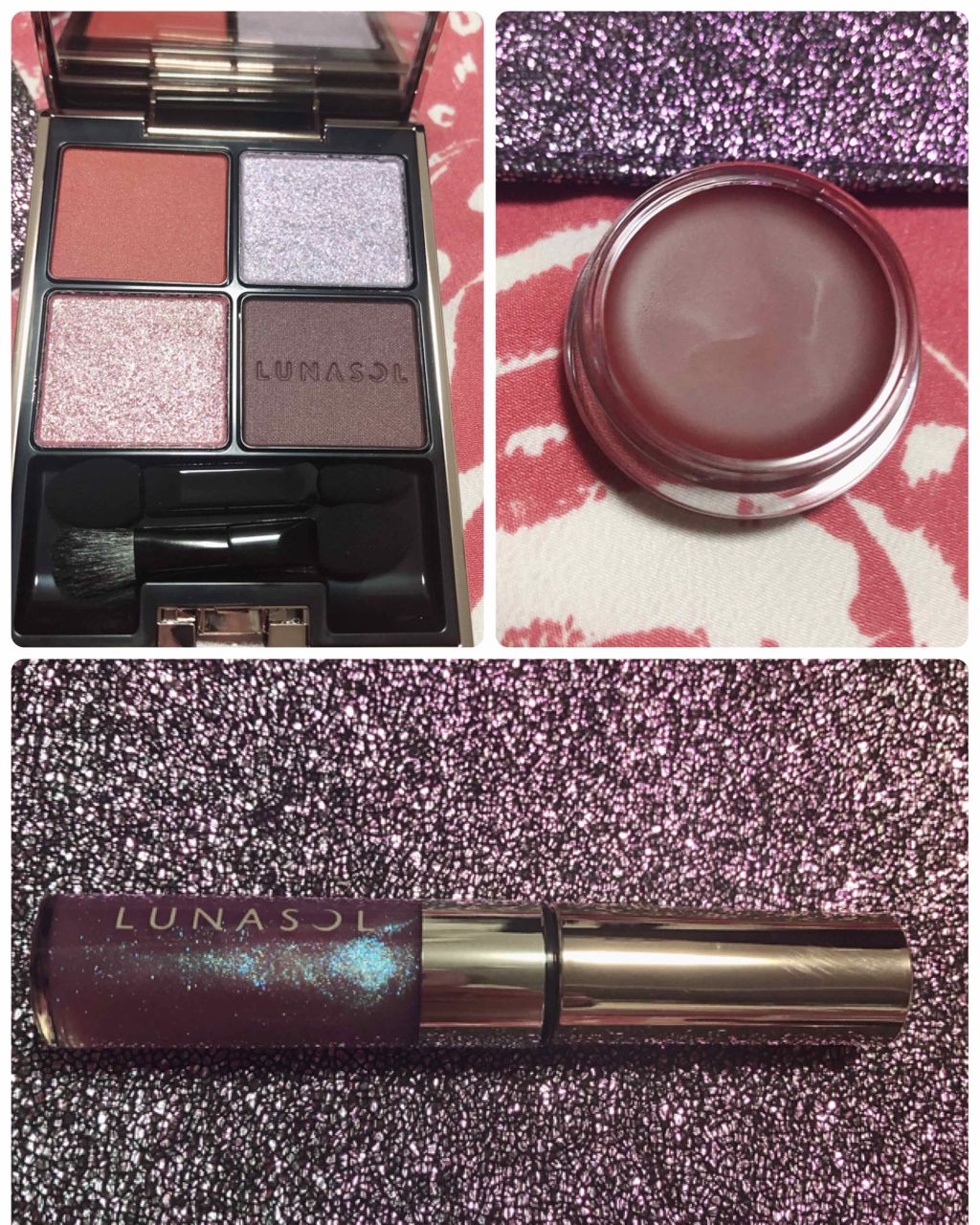 ホリデーフェイバリット2019/LUNASOL/メイクアップキットを使ったクチコミ（3枚目）