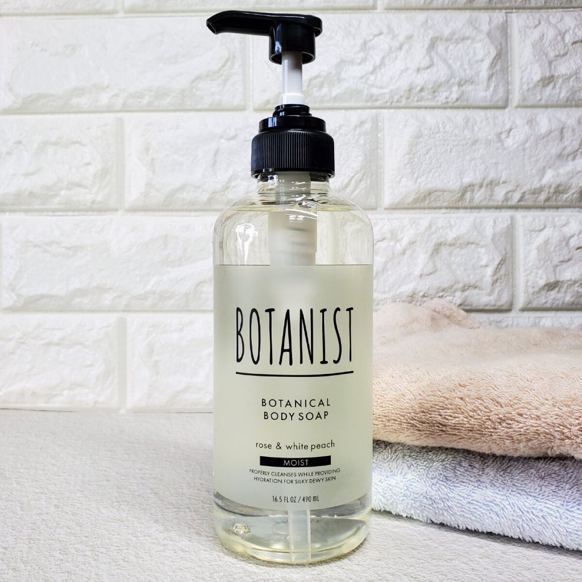 ボタニカルボディーソープ（モイスト）/BOTANIST/ボディソープを使ったクチコミ（1枚目）