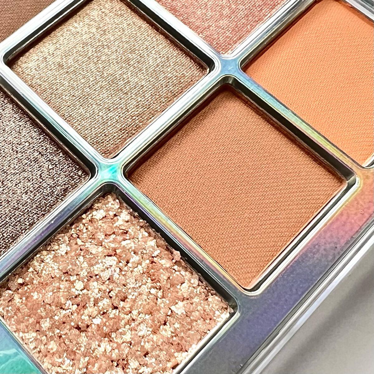 オールカバレージカラーパレット 01 WARM/SHHOM/アイシャドウパレットを使ったクチコミ（2枚目）