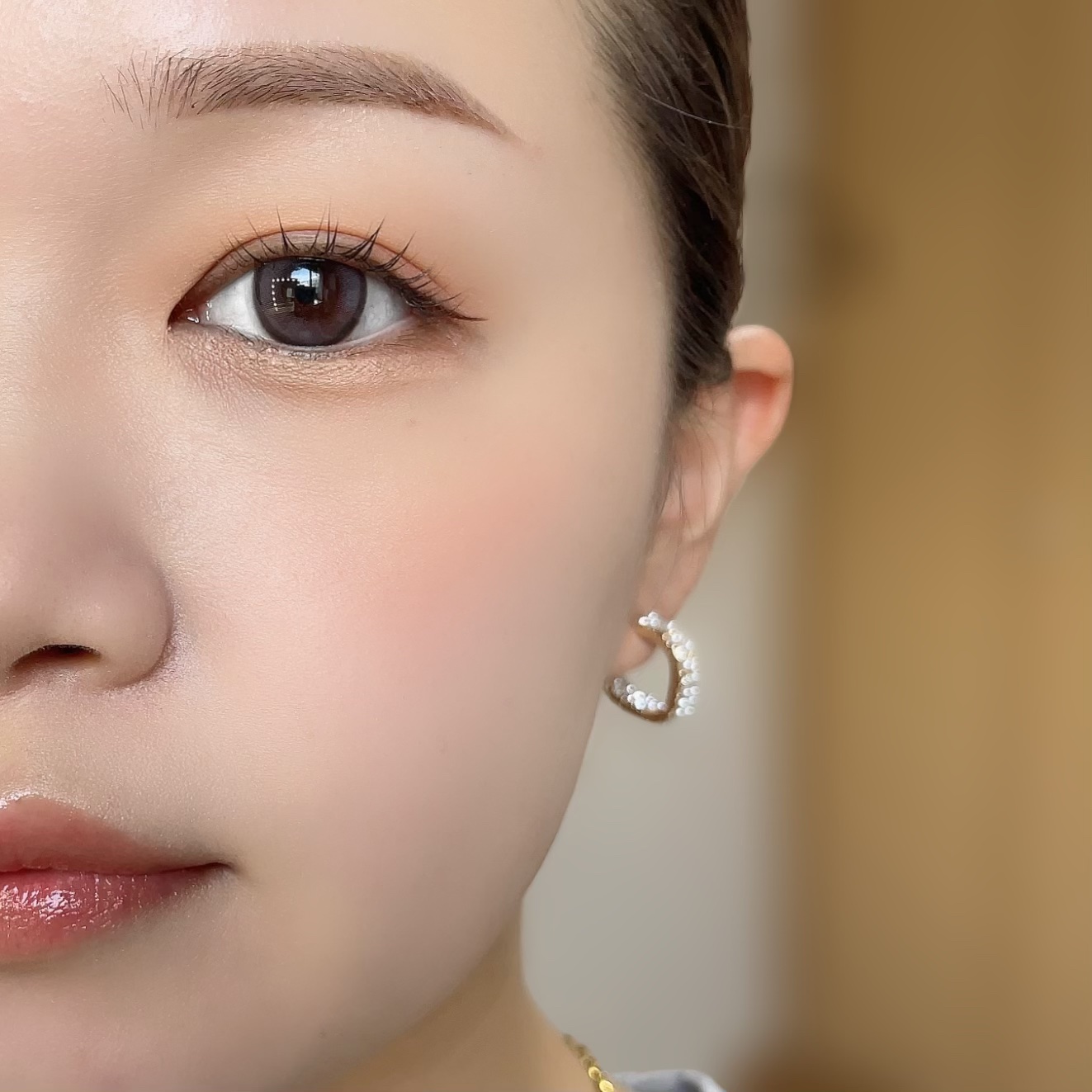 ピュアブラッシャー パフ付き/フォレンコス/パウダーチークを使ったクチコミ（3枚目）