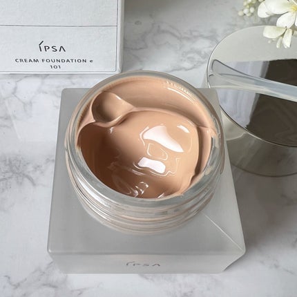 クリーム ファウンデイションe/IPSA/リキッドファンデーションを使ったクチコミ(2枚目)
