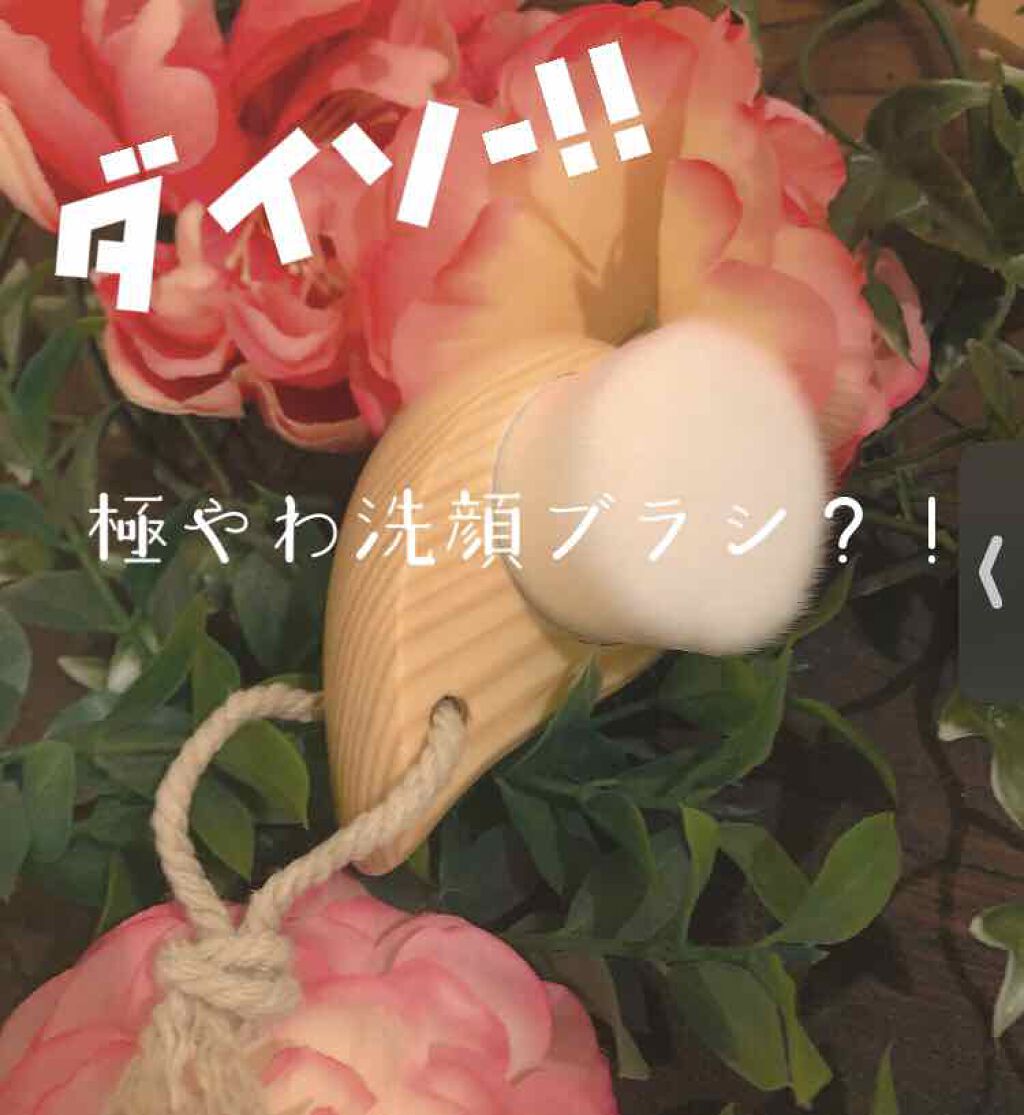 ごくやわ洗顔ブラシ 極細毛先/DAISO/その他スキンケアグッズを使ったクチコミ（1枚目）