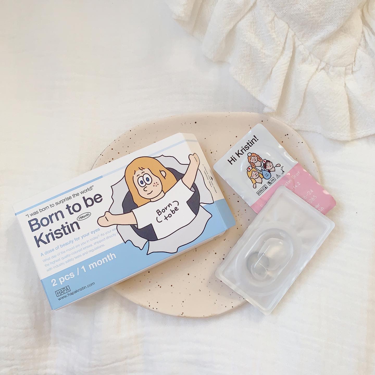 born to be kristin/Hapa kristin/カラーコンタクトレンズを使ったクチコミ（3枚目）