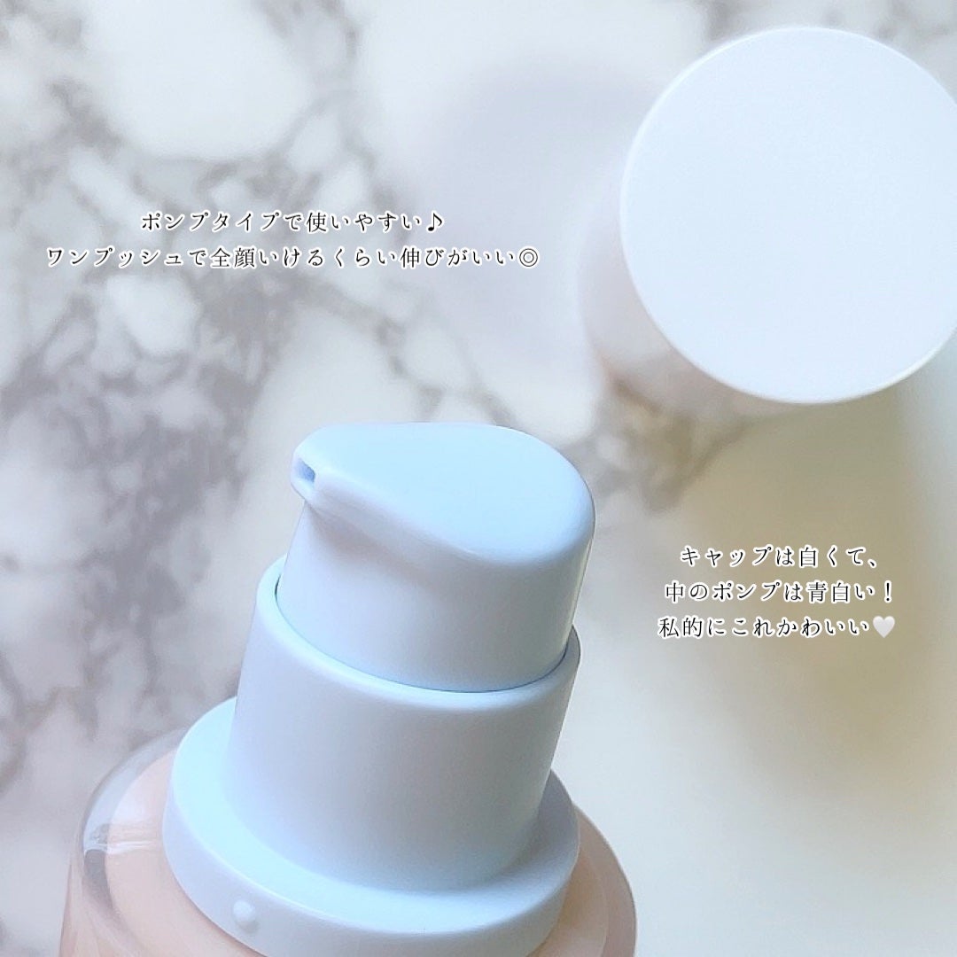 フィーファンデーションガラス/fwee/リキッドファンデーションを使ったクチコミ(2枚目)