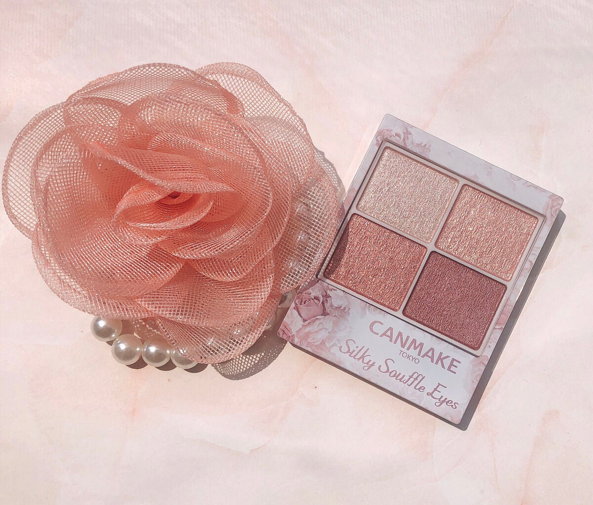 シルキースフレアイズ/キャンメイク/アイシャドウパレットを使ったクチコミ(4枚目)
