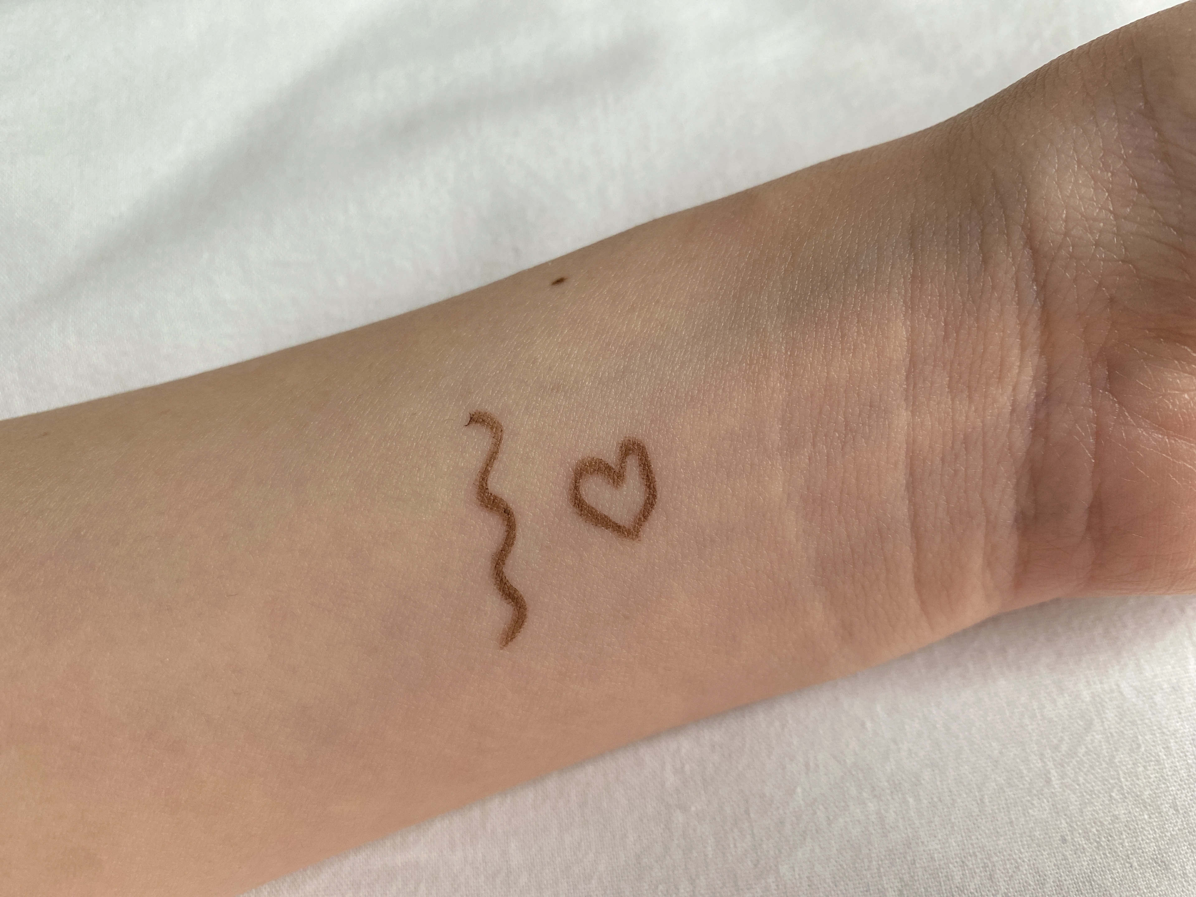 クリーミータッチライナー 10 ココアグレージュ/キャンメイク/ジェルアイライナーを使ったクチコミ（3枚目）