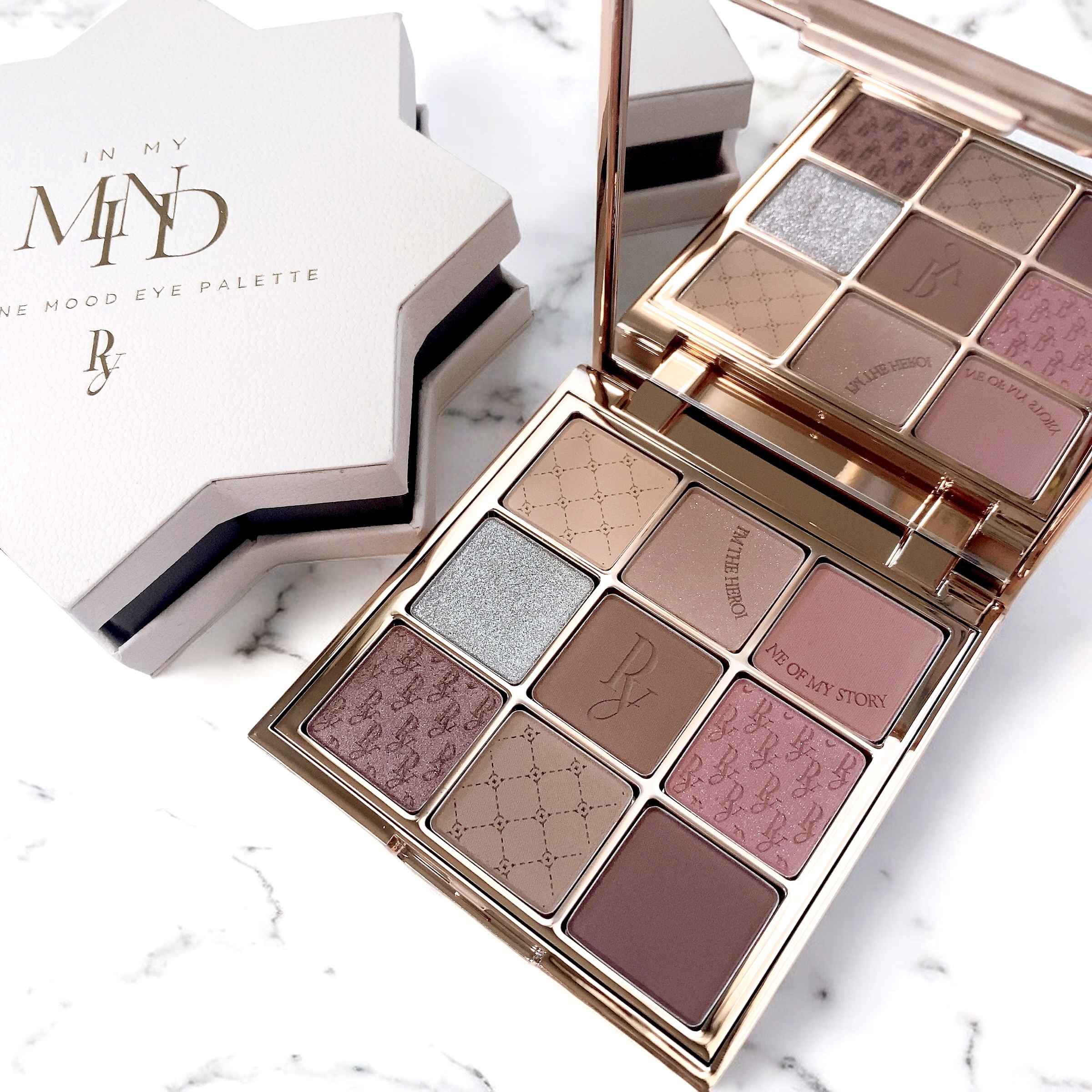 Heroine Mood Eye Palette 03 In My Mind/Peony/アイシャドウパレットを使ったクチコミ（2枚目）