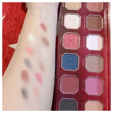 Berrys&Cream Palette/DOMINIQUE COSMETICS/パウダーアイシャドウを使ったクチコミ（3枚目）