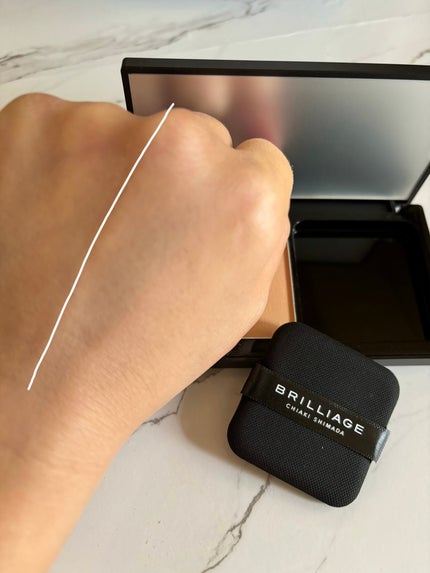 パウダリーファンデーション レジェンダリー グロウ/ブリリアージュ/パウダーファンデーションを使ったクチコミ(4枚目)