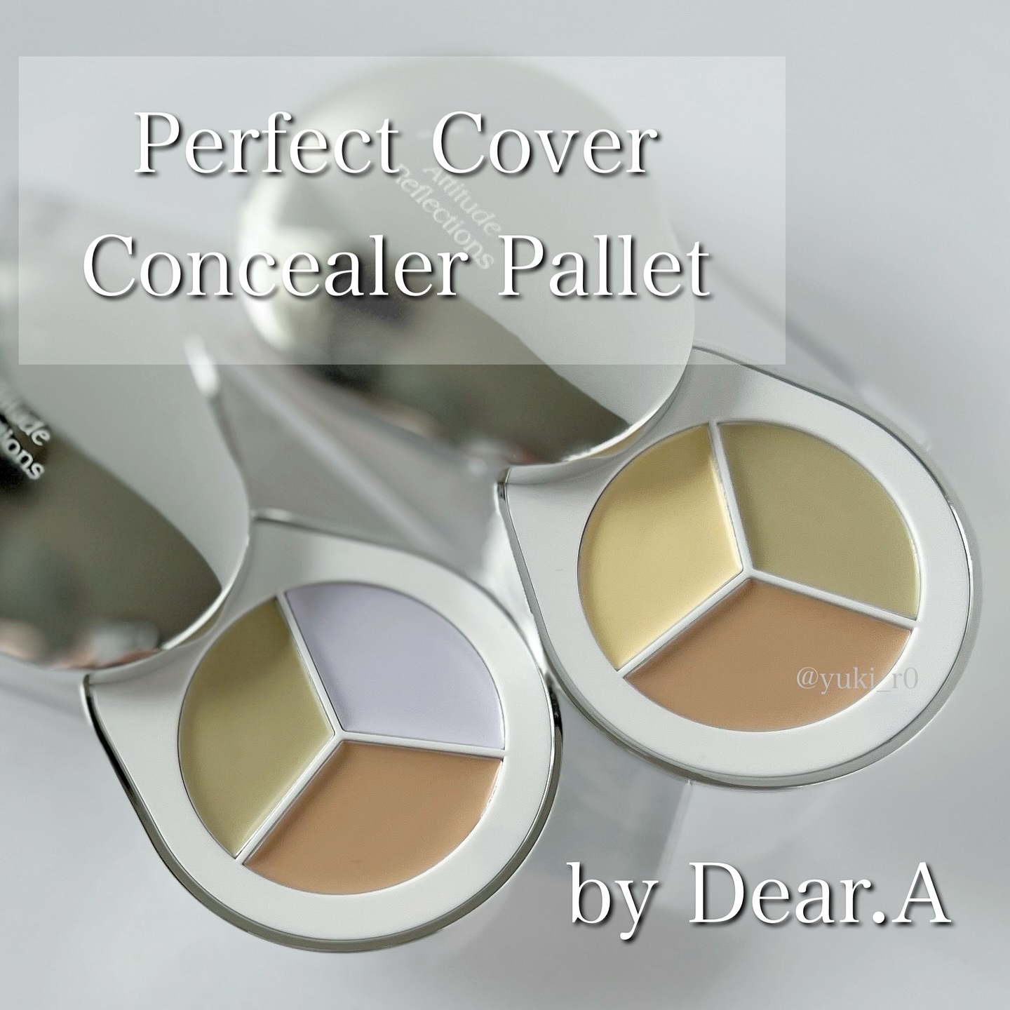 パーフェクトカバー コンシーラーパレット/Dear.A/パレットコンシーラーを使ったクチコミ（1枚目）