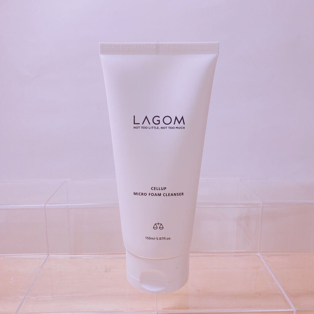 マイクロフォーム クレンザー(夜用洗顔)/LAGOM /クレンジングクリームを使ったクチコミ(1枚目)