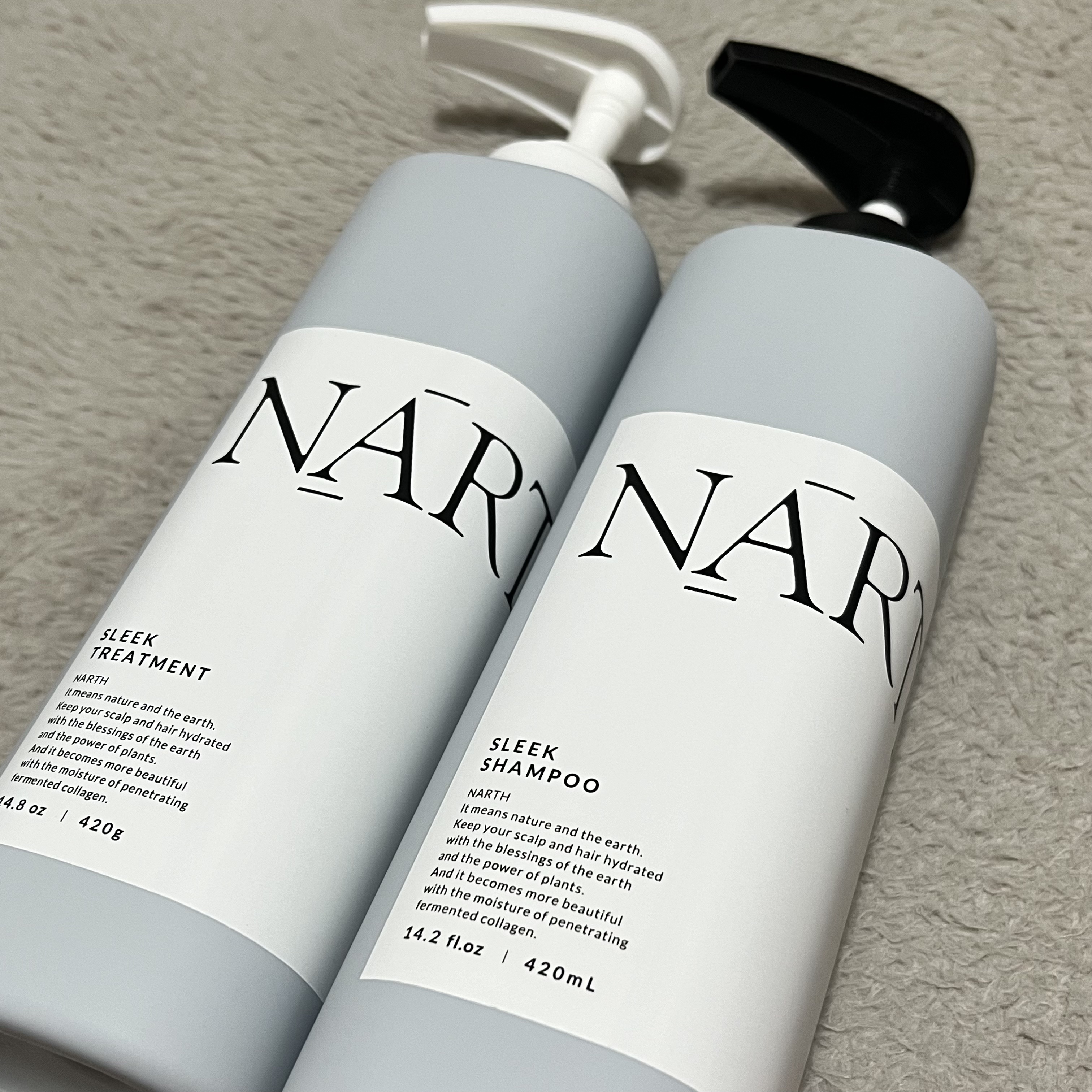 スリーク&リラックスシャンプー／トリートメント/NARTH/市販シャンプーを使ったクチコミ（1枚目）