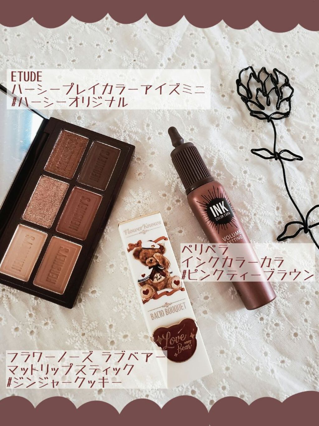 ハーシー プレイカラーアイズミニ/ETUDE/アイシャドウパレットを使ったクチコミ（2枚目）