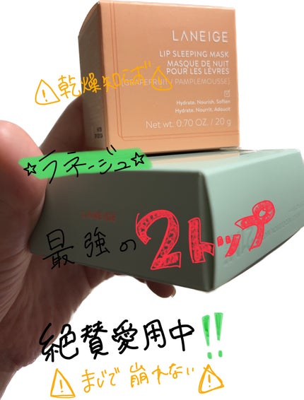 リップスリーピングマスク/LANEIGE/リップバームを使ったクチコミ(1枚目)