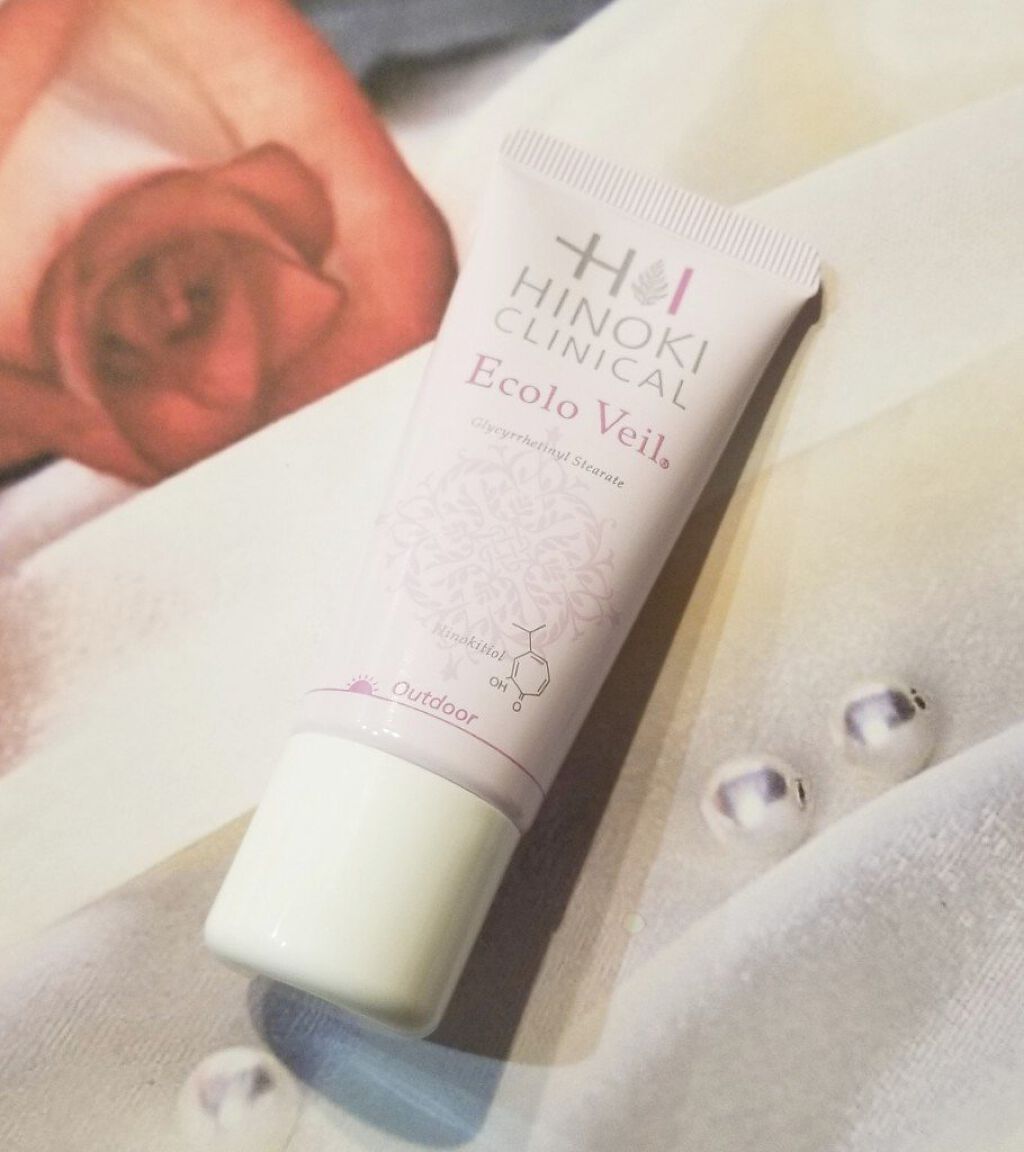 エコロヴェール/ヒノキ肌粧品/日焼け止めクリームを使ったクチコミ（1枚目）