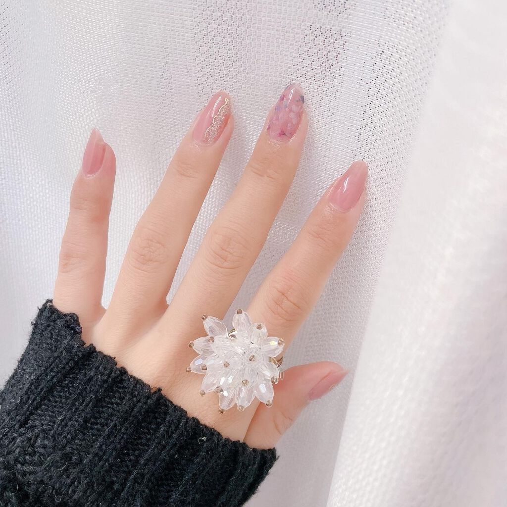 クイッククリスタルコート/ネイリスト/ネイルトップコートを使ったクチコミ(5枚目)