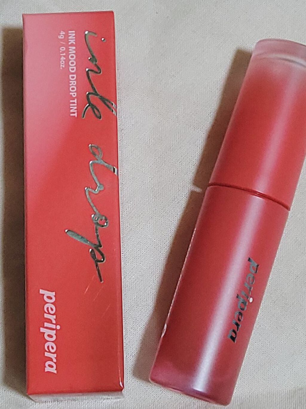 インク ムード ドロップ ティント/PERIPERA/リップグロスを使ったクチコミ(1枚目)