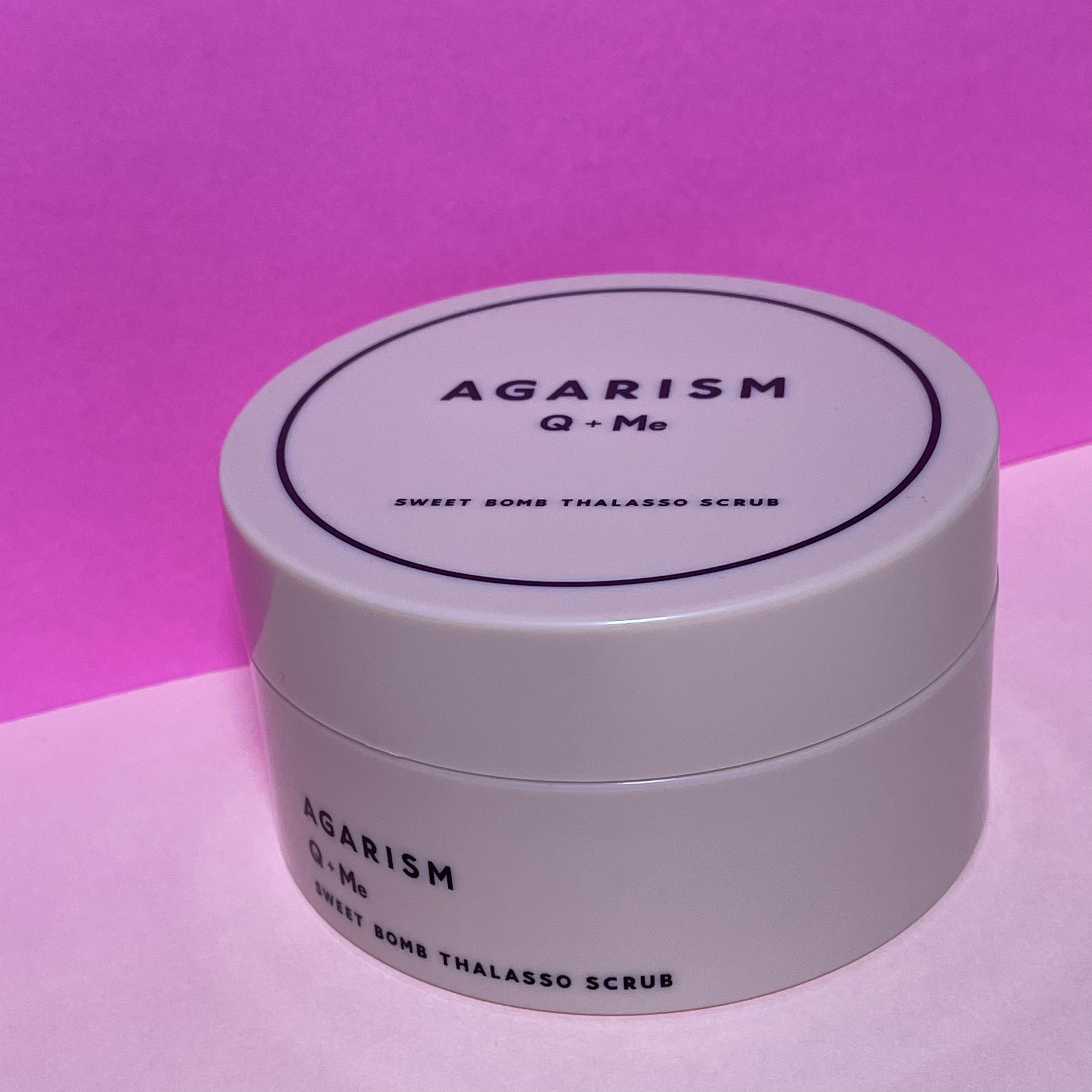 Q+Me スウィート ボム タラソ スクラブ/AGARISM/バスト・ヒップケアを使ったクチコミ（3枚目）