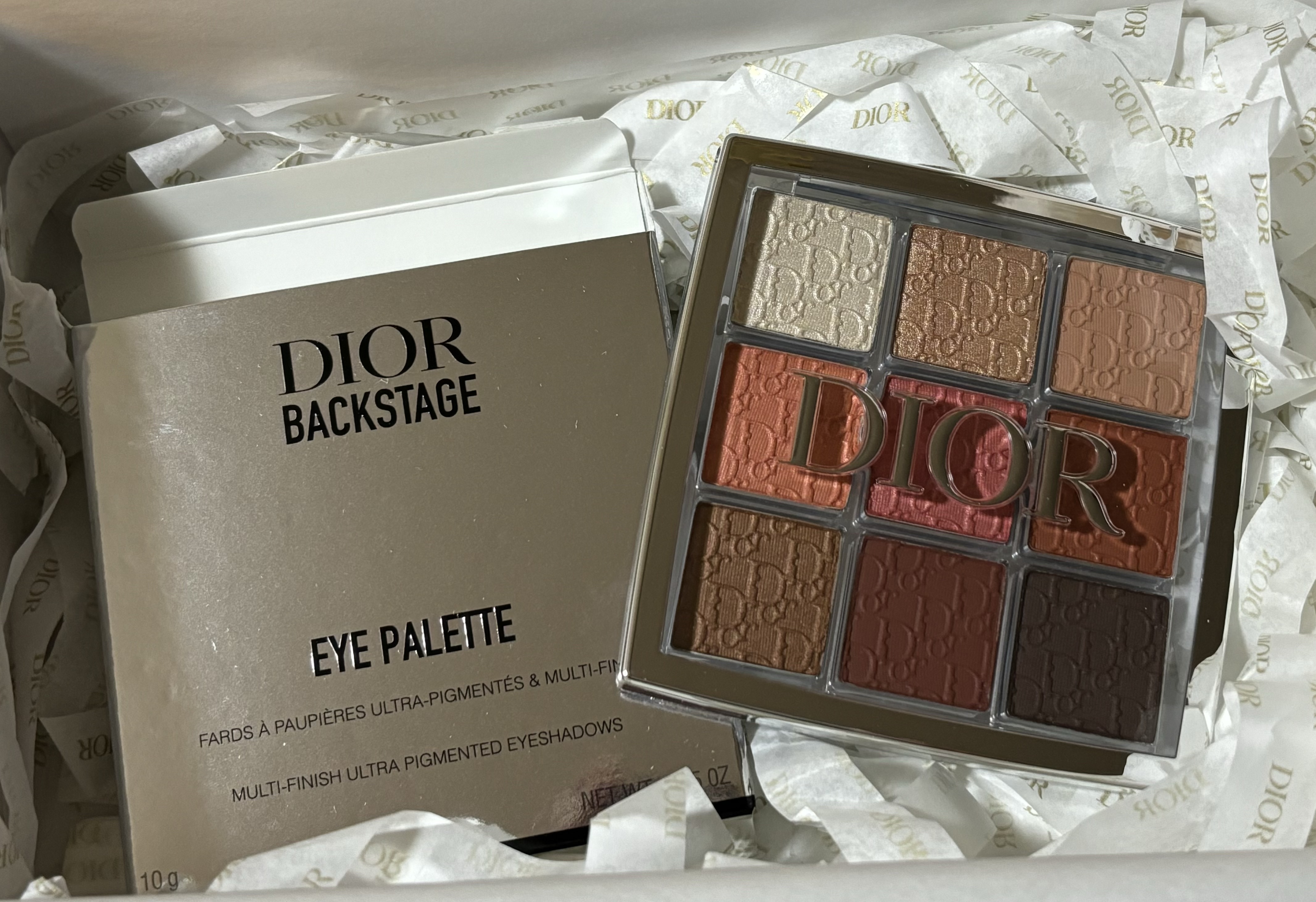 ディオール バックステージ アイ パレット 003	ウォーム/Dior/アイシャドウパレットを使ったクチコミ（3枚目）