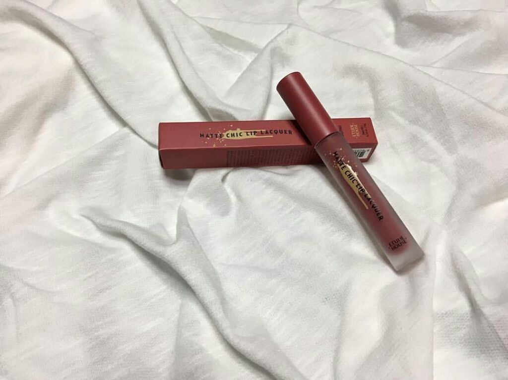 マットシックリップラッカー/ETUDE/口紅を使ったクチコミ(1枚目)