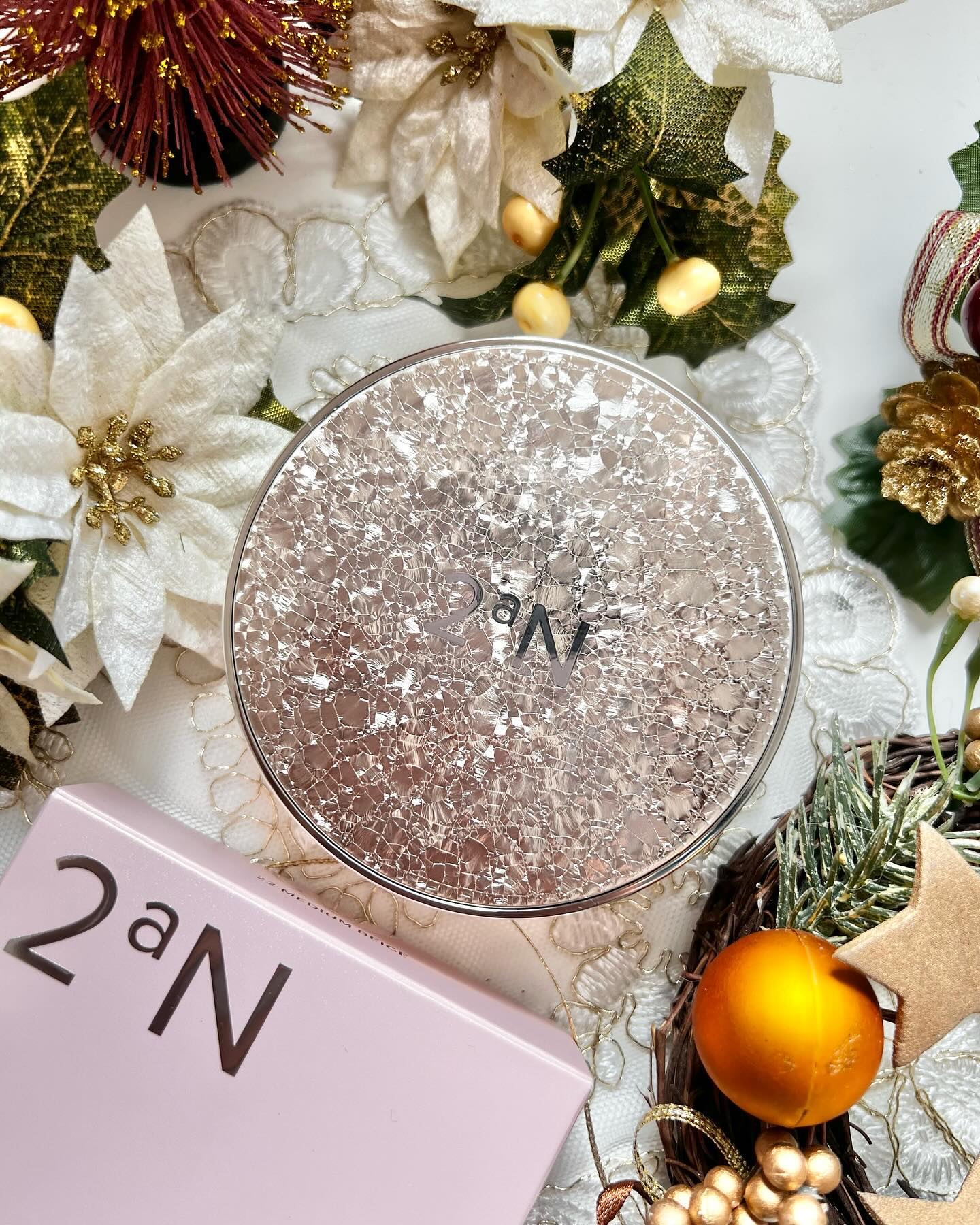 グリーミングテンションパクト/2aN/クリーム・エマルジョンファンデーションを使ったクチコミ（2枚目）