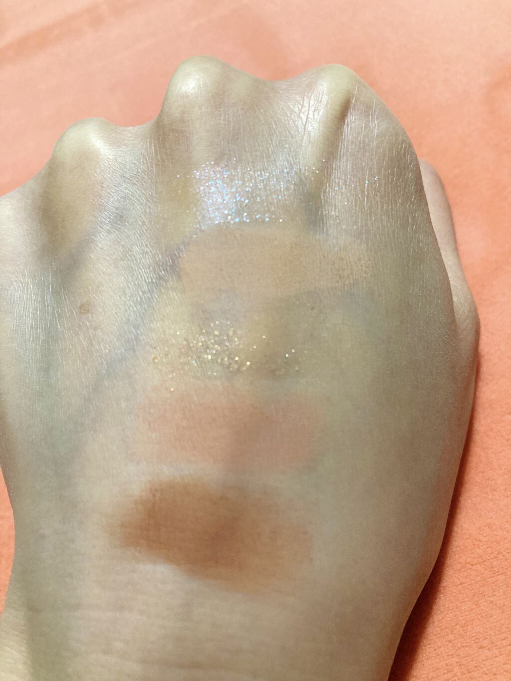 ユニコーンシリーズ アイシャドウパレット ♯コーラルピーチ/FlowerKnows/アイシャドウパレットを使ったクチコミ（3枚目）