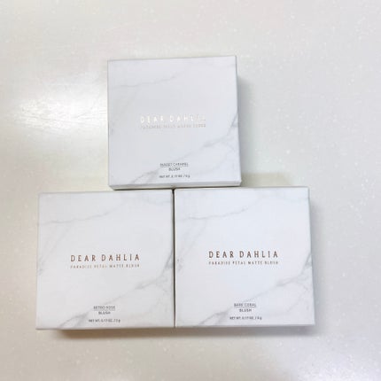 ブルーミング エディション パラダイス ソフト ドリーム ブラッシャー /DEAR DAHLIA/パウダーチークを使ったクチコミ(5枚目)