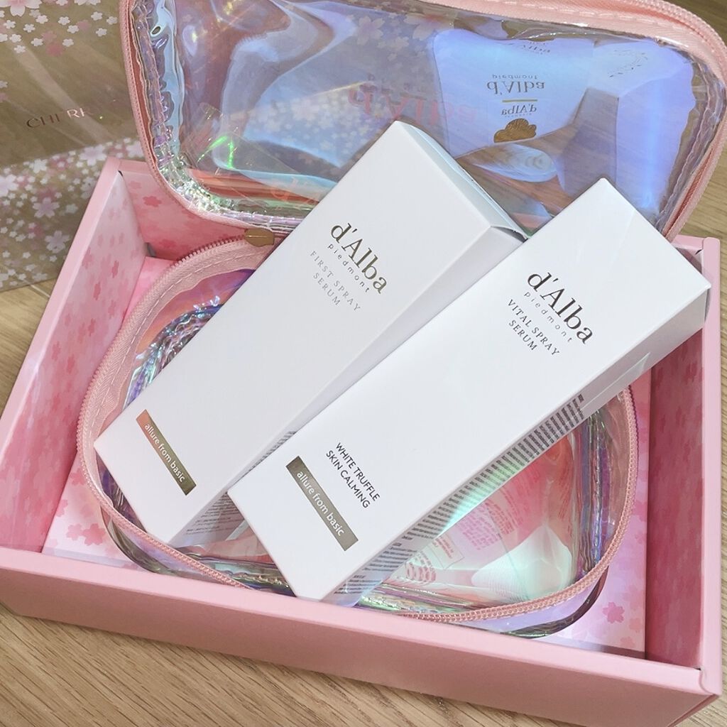 ダルバ ホワイトトリュフファーストスプレーセラム/ダルバ/ミスト状化粧水を使ったクチコミ（1枚目）