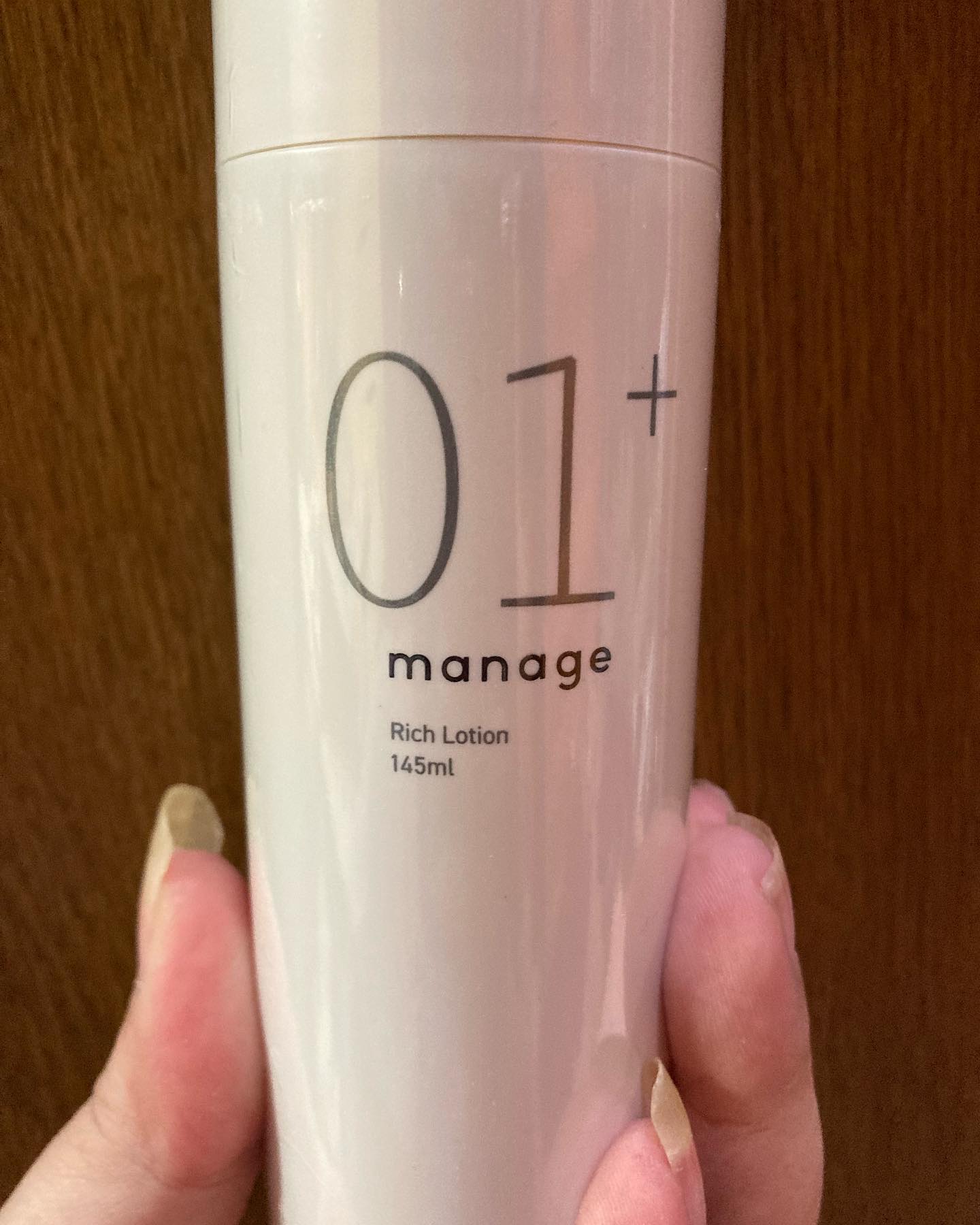 manage 01+ リッチローション/manage/化粧水を使ったクチコミ（1枚目）