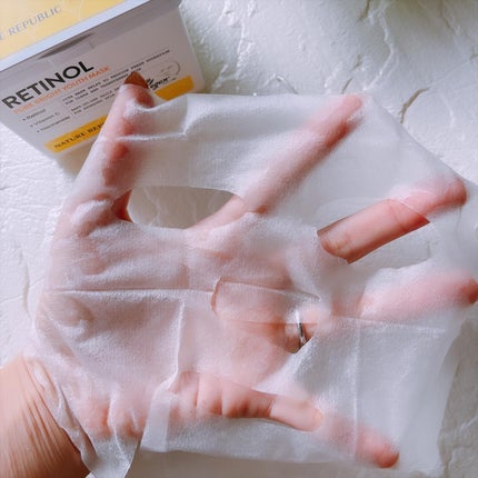 キューブマスク レチノール/ネイチャーリパブリック/シートマスク・パックを使ったクチコミ(3枚目)