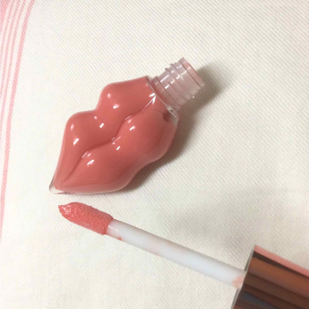メルティーリップセラム/プランプピンク/リップグロスを使ったクチコミ（2枚目）